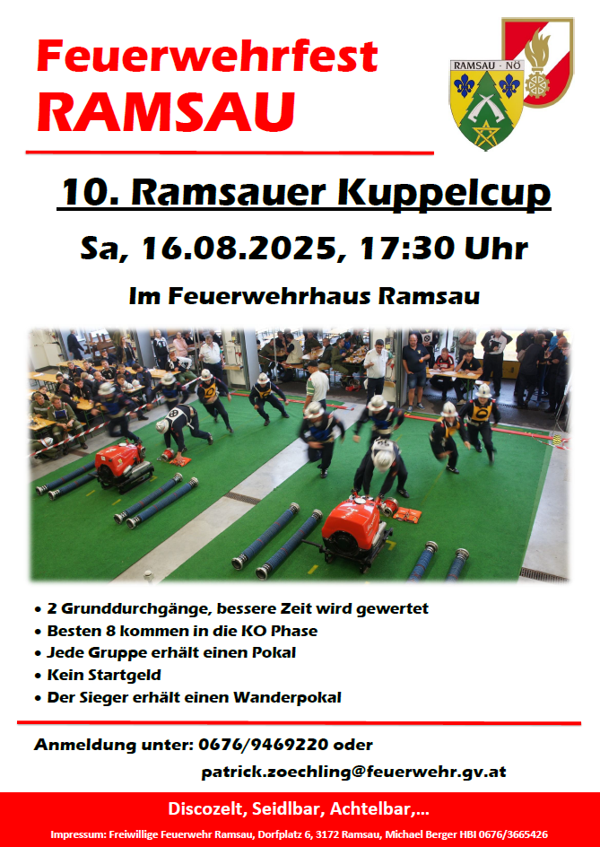Bilder oder Flyer von dem Bewerb
