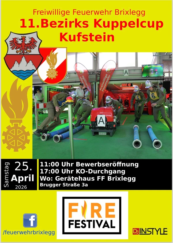11. Bezirks-Feuerwehr-Kuppelcup Bezirk Kufstein