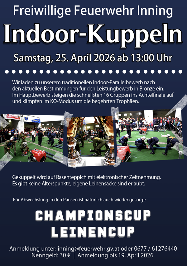 21. Indoor-Kuppelcup