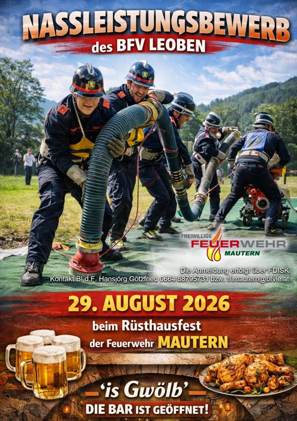 Nassbewerb Mautern BFV Leoben