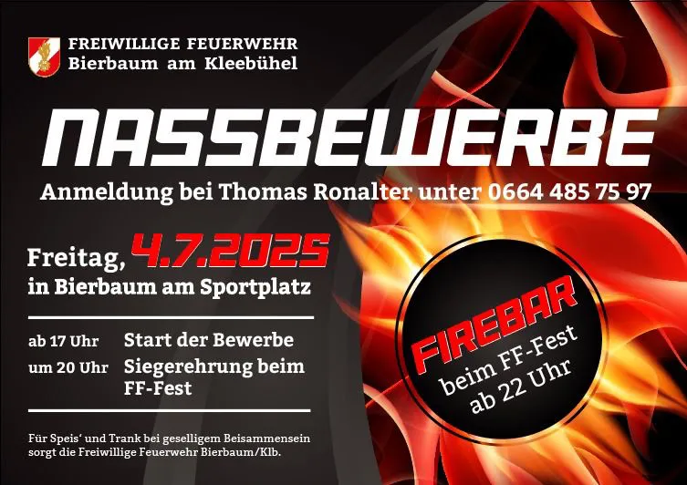 Nassbewerb der FF Bierbaum