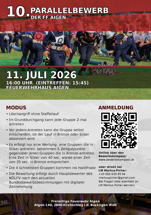 10. Parallelbewerb der FF Aigen