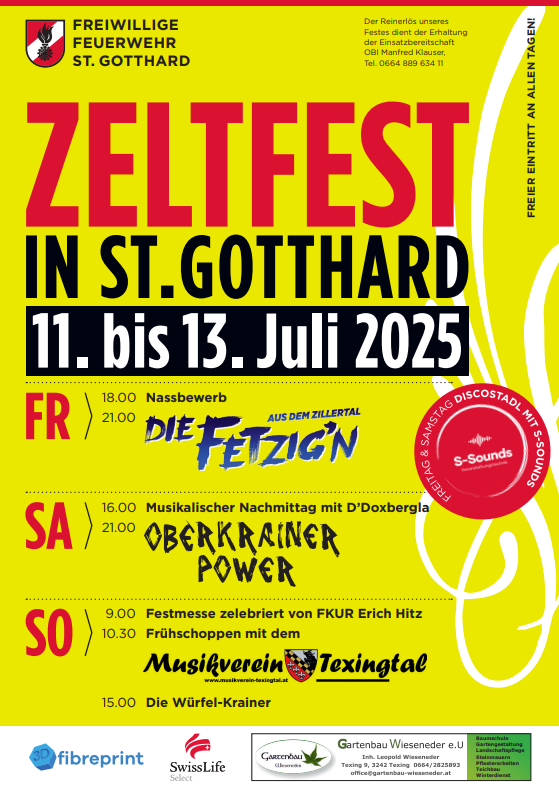 Nassbewerb der FF St.Gotthard